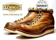 WWW.MANSWAY.COM Wesco Boots, Red Wings Boots, Men Boot, Red Wing Boots, Modern Men, Gentleman Shoes, Mens Winter Boots, Red Wing Shoes, Mens Boots Fashion