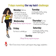 Say adios to short limb hair— I got you a healthier) way to achieve that hair light that you are looking for. This is a 7 days challenge for hair growth 7 Days Challenge, Natural Hair Journey Growth, Growth Challenge, Afro Puffs, Hair Growth Challenge, Hair Challenge, Health Hair, Workout Time