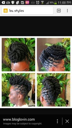 Loc styles French Roll Hairstyles, Lock Hairstyles, Nubian Locs, Dreadlock Rasta, French Roll Hairstyle, Dreadlock Hair, French Roll