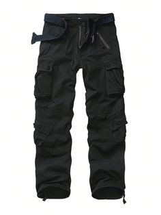 Men Cargo Pants Details:Button and zipper closure. Drawstring ties at waist and ankles.
Regular cargo pants classic straight-legged version.Casual pants is suitable for all seasons.
Note:Belts are not included.
Work Pants Cargo Pockets:2 front slash pockets; 2 large button pockets; 2 button pockets; 2 back button pockets.On the left side is a decorative zippered pocket.
There are 13 colors to fill your wardrobe, solid cargo pants and camo cargo pants. For example, black cargo pants, khaki cargo Combat Pants Mens, Cargo Pants Men Outfit, Mens Cargo Pants Outfit, Red Hood Costume, Cargo Joggers Mens, Camo Pants Men, Men Cargo Pants, Cargo Work Pants, Combat Pants