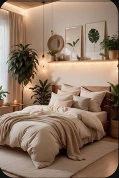 Cozy Bedroom Lighting, Bedroom Ambiance, Bedroom Setup, Redecorate Bedroom, Cozy Room Decor, Room Makeover Bedroom, Master Bedrooms Decor, Room Inspiration Bedroom, Room Ideas Bedroom