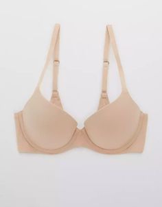 Aerie Real Sunnie Demi Push Up Bra Bra Outfit, Aerie Bras, Aerie Real, Back To School Shopping, Demi Bra, Wireless Bra, Bras And Panties, Material Girls, T Shirt Bra