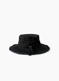 CLEMENT HAT | Aritzia Black Packable Bucket Hat, Lightweight Black Bucket Hat, Black Cotton Bucket Hat With Curved Brim, Adjustable Black Felt Bucket Hat, Designer Black Bucket Hat, Short Bra, New Pant, Irina Shayk, Bike Shorts