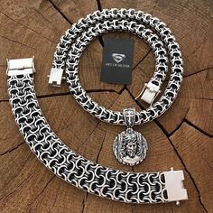 Silver set. 1️⃣ Cardinal silver chain (Ramses). ✔️Silver 925 with blackening. ✔️Weight 150 grams, ✔️Length 60 cm/ 23,6 inches ✔️Box lock. 2️⃣ Double Cardinal silver bracelet. ✔️Weight 100 grams, ✔️Size 21 cm, ✔️Box lock. 3️⃣ Silver Jesus pendant. ✔️Silver 925 with blackening. ✔️Weight 28 grams. ✔️The diameter of the circle is 30 mm, ✔️The size of the ear is 15/10 mm. ✔️Possible production in: 🟡Gold 14K or 18K (red, yellow, white) 🌕24K gold plated sterling silver 🔘Silver with blackening or rho Mens Bracelet Silver, Jesus Christus, Gold Cross, Bracelet Silver, Men's Accessories, Gold Plated Sterling Silver, Silver Bracelets, Chain Bracelet, Bracelets For Men