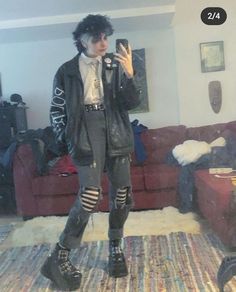 Olivercore Aesthetic, Punk Outfits Aesthetic, Grunge Punk Outfits, Goth Gifts, How To Impress, Alt Clothes, Punk Clothing, Alt Outfits, Goth Girl