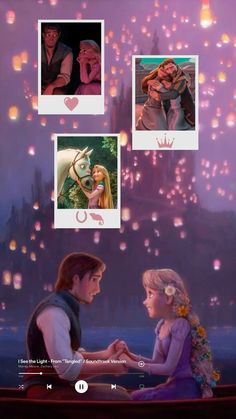 the tangled princess and prince in tangled love