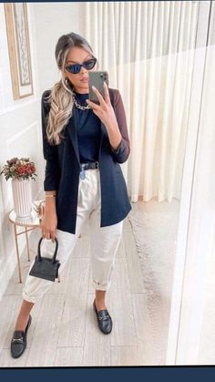 Outfits Ideas, School Outfits, Mule, Work Outfit, Chic Outfits, Casual Chic