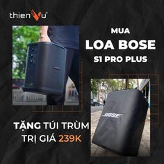 Ưu đãi mua loa Bose S1 Pro Plus tặng túi trùm bảo vệ cao cấp trị giá 239K tại Thiên Vũ Audio