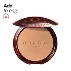 in stock Guerlain Terracotta, Bronzer Powder, Moroccan Argan Oil, Glow Foundation, Bronzing Powder, Makeup Designs, Natural Makeup Looks, Healthy Glow, Natural Glow