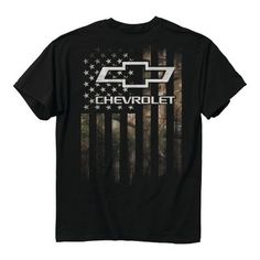 Show them who you are with the Chevrolet Men's Chevy Camo Accent T-Shirt. This 100% cotton graphic t-shirt provides the softness you crave, while the taped neck and shoulder seams offer premium durability. The graphic design of the men's t-shirt also provides an eye-catching appearance to help you stand out in a crowd. T-shirts are pre-shrunk to minimize shrinkage Taped neck and shoulders offer smooth comfort Double-needle sleeves, collar and bottom hems give the men's t-shirt increased durabili Nike Mens Shirts, Country Clothing, Chevy Chevrolet, Crew Neck Tshirt, Blank T Shirts, Camo Shorts, Racing Shirts, Tractor Supply, Wishful Thinking