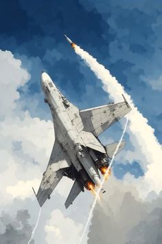 Fighter Planes Art, Ace Combat, Aviation Posters, Aircraft Painting, Military Artwork