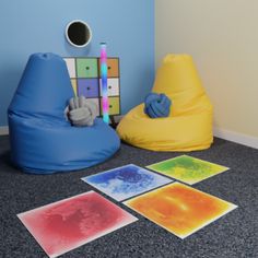 Sensory Corner With LED Rocket Tube - 7 Pieces Sensory Corner With LED Rocket Tube - 7 Pieces | Sensory | www.ee-supplies.co.uk Calming Sensory Bedroom, Sensory Calm Down Space, Dark Sensory Room, Teenage Sensory Room, Sensory Room Equipment, Large Bean Bags, Sensory Tools, Sand And Water Table