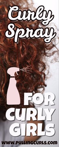 curly hair | spray | water | curls | beach spray Water Curls, Curly Hair Spray, Curly Girl Method, Texturizing Spray, Salt Spray, Hair Spray, Water Spray, Curly Hair Care, Secret Recipe