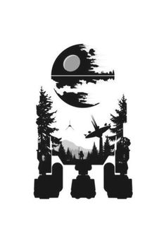 an image of a robot with trees in the background and text that reads, tofu