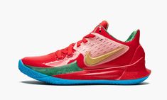 Shop Kyrie Low 2 "Mr. Krabs" at Stadium Goods, the world's premier marketplace for authentic sneakers and streetwear. In stock and ready to ship. Nike Spongebob, Nike Kyrie 5, Buy Nike Shoes, The Spongebob, Mr Krabs, New Nike Shoes, Cartoon Series, Restaurant Owner, Limited Edition Sneakers