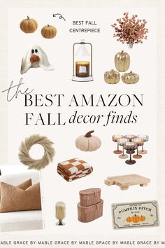 the best amazon fall decor finds