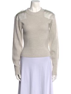 Rag & Bone Wool PulloverNeutralsLong Sleeve with Crew NeckDesigner Fit: Sweaters by Rag & Bone typically fit true to size. Vintage Holiday Dress, Designer Gifts, Coat Pant, Outerwear Sweater, Sweater Accessories, Handbags On Sale, Rag & Bone, Crew Neck Sweater, Neck Sweater