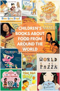 children's books about food from around the world