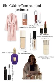 Blair Waldorf Makeup Products, Blair Waldorf Wishlist, Blair Makeup, Blair Waldorf Makeup, Rosie Style, Girly Advice, Dior Mascara, Blair Waldorf Aesthetic, Blair Waldorf Style