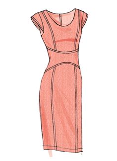 a drawing of a woman's dress on a mannequin headdress