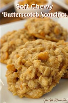 Oatmeal Scotchies Cookies, Soft And Chewy Oatmeal Cookies, Butterscotch Oatmeal, Oatmeal Scotchies, Chewy Oatmeal Cookies, Butterscotch Cookies, Oatmeal Cookies Chewy, Pumpkin Chocolate Chip Cookies, Favorite Cookie Recipe