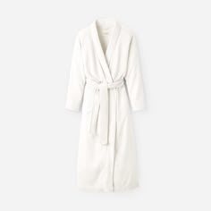 Let's be honest, the Marlow was designed to feel like the softest, fleeciest blanket ever in robe form. It's giving ultra-luxe with our double-face fleece knit. Go ahead, and say yes to that video call. Better yet, answer the doorbell in it. | Robe with on-seam side pockets. Double Face Fleece Knit - 100% Polyester. Self belt. Straight hem. The UGG® Logo woven flag label at hand pocket. 52 3/4 inch HPS Length [Size S]. 54 3/4 inch HPS Length [Size 2X]. Imported. | UGG® Women's Marlow Robe Fleece Robes in White/, Size 2XS White Fluffy Robe, Bath Robes Aesthetic, Mom Christmas, Birthday List, Christmas Mom, Video Call, Say Yes, Be Honest, Go Ahead