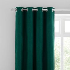 * 1 pair - includes 2x curtain panels
* Soft brushed luna fabric
* Blackout coating to keep out external light
* Thermal properties to help regulate room temperature
* Eyelet header
* Available in a choice of colours and sizes
Bring effortless style and sophistication to your home with this pair of brushed wool effect curtains. Featuring an eyelet header to create classic folds and a blackout lining to help block out light, our Luna curtains are perfect for any space in your home. With temperature smart properties, these curtains are effective at keeping out draughts in winter and blocking out the heat in summer. It's these thermal properties that make Luna curtains ideal for all seasons.The size of the curtains shown is the size of 1 panel, you will receive 2 panels of this size. Choose t Emerald Green Curtains, Curtains Dunelm, Emerald Colour, Dimmable Table Lamp, Plain Curtains, Eyelet Curtains, Green Curtains, Curtain Sizes, Touch Lamp