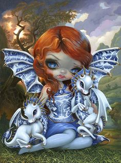 Jasmine Becket-Griffith's Magical Thinking @ Corey Helford Gallery • Beautiful Bizarre Magazine Big Eye Art