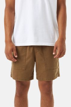 Inspired by one of our original 1970's walk-short designs, the Trails Short is a new addition to our walk-short collection. Made from a durable 98% cotton canvas 2% spandex canvas fabric, the Trails Short has a 16.5" outseam and features as elastic cinched waistband, front patch pocket, back welt pockets, notched side seam hem, faux fly and internal diagonal pinstripe binding. 98% cotton 2% spandex fabric Front patch pockets Back welt pockets Faux fly Notched side seam hem Internal pinstripe bin Designer Shorts, Summer Clothes, Spandex Fabric, Welt Pocket, Patch Pocket, Mens Shorts, Canvas Fabric, Binding, Cotton Canvas