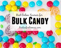 the best online sources for bulk candy