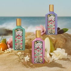 Brand: GucciBinding: Health and Beautymodel number: 2689602Part Number: QOG24-Guc-70791Details: In 2023, Gucci introduces Gucci Flora Gorgeous Magnolia, a new flanker in the line of Flora by Gucci. The fragrance invites you to step into a world of confidence and inner strength as the latest addition to the Floral Fantasy collection. Presented in a purple lacquered bottle. The scent adds a new dimension to the #Florafontasy universe. Designed to celebrate inner strength, its powerful spirit is once again embodied by multi-platinum-selling recording artist, songwriter, and trailblazer Miley Cyrus in the transportive campaign, directed and shot by artist Petra Collins. In 2021 Miley Cyrus debuted as the face of Flora Fantasy, a world brimming with flowers, flutty animals, and kawaii cuteness. Flora Perfume, Gucci Flora Perfume, Luxurious Perfume, Scent Collection, Gucci Fragrance, Flora Gucci, Flora Pattern, Petra Collins, Gucci Flora