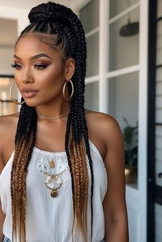 Bohemian Knotless Braids Medium, Braids Medium Hairstyles, Knotless Braids Medium, Bohemian Knotless Braids, Natural Hair Box Braids, Bohemian Knotless, Long Braided Hairstyles, Braids Medium, Cornrows Hairstyles