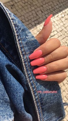 Red Summer Nails, White Summer Nails, Bright Summer Acrylic Nails, Stars Nails, Best Summer Nail Color, Summer Nails Beach, Solid Color Nails, Bright Summer Nails, Nail Art Designs Summer