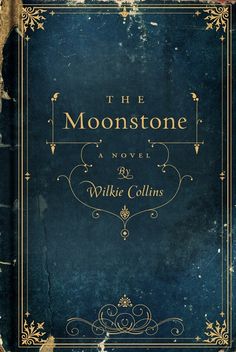 an old book with the title of the moon stone