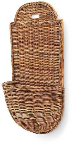 French Provence Rattan Wall Basket 35.5 Country French Bedroom Ideas, Country French Bedroom, French Country Baskets, French Bedrooms, Bathroom Country, Wicker Wall Decor, French Provence, French Country Bathroom, Rattan Wall