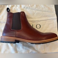 Brand New, Never Worn. Selling Because They Are Too Small For Me. Casual Chelsea Boots With Branded Insole And Almond Toe, Nisolo Shoes, Men's Shoes, Shoe Boots, Size 12, Man Shop, Brand New, Boots, Color