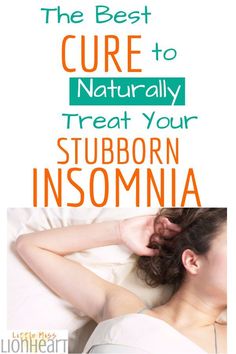 Natural Remedies For Insomnia