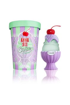 Anna Sui Perfume, Koleksi Makeup, Pink Marshmallow, The Perfume Shop, Pink Marshmallows, Bath N Body Works, Strawberry Cream, Beautiful Perfume, Lotus Blossom