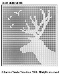 an image of a deer silhouette with the words deer silhouette on it in black and white