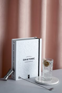 Book Packaging Design, Kit Gin, Mixology Kit, Book Packaging, Pr Kit, Pr Package, Blind Embossing, Branding Design Packaging, Printable Calendar Template