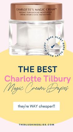 https://theblushingbliss.com/olaplex-dupes/ Charlotte Tilbury Magic Cream, Kukui Oil, Magic Cream, Magic Night, Priming Moisturizer, Good Charlotte, Brighten Skin Tone