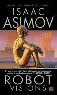 the cover to robot vision by isaac asmov