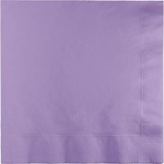 purple paper napkins on white background