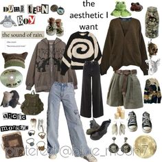 Cryptidcore Aesthetic Outfits, Adventurecore Outfit, Goblincore Outfits, Slay Outfits, Earthy Outfits