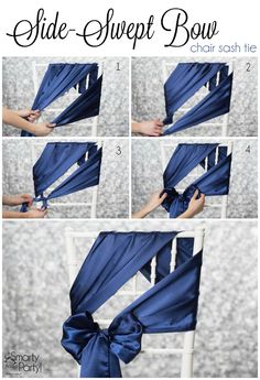 step by step instructions on how to tie a bow