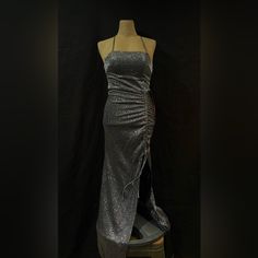 *Never Worn* Still Has Tags! Stunning, Long Dress With Train! Glitter Prom Dress, Prom Dress Color, Dress With Train, Doll Dresses, Dress Brands, Doll Dress, New Black, Prom Dress, Long Dress