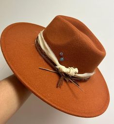 Women's premade custom Vegan felt wide brim rancher hat in faux felt. Fashionable and stylish, you can use it with any outfit.  Flat and stiff brim.  100% polyester  Adjustable inner drawstring  Crown: 5" Brim: 4 in. Rancher Hat, Wide Brimmed Hats, Brim Hat, Wide Brimmed, Fedora, Small Gifts, Caps Hats, Accessories Hats, Etsy Accessories