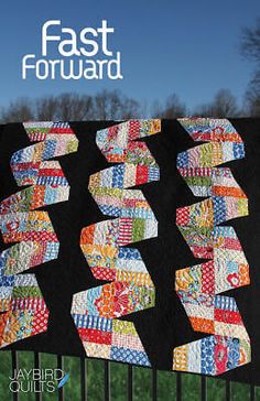 the cover of fast forward quilts