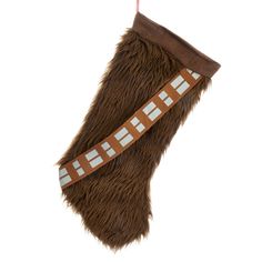 a star wars chew toy hanging from a string