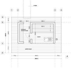 the floor plan for an office building